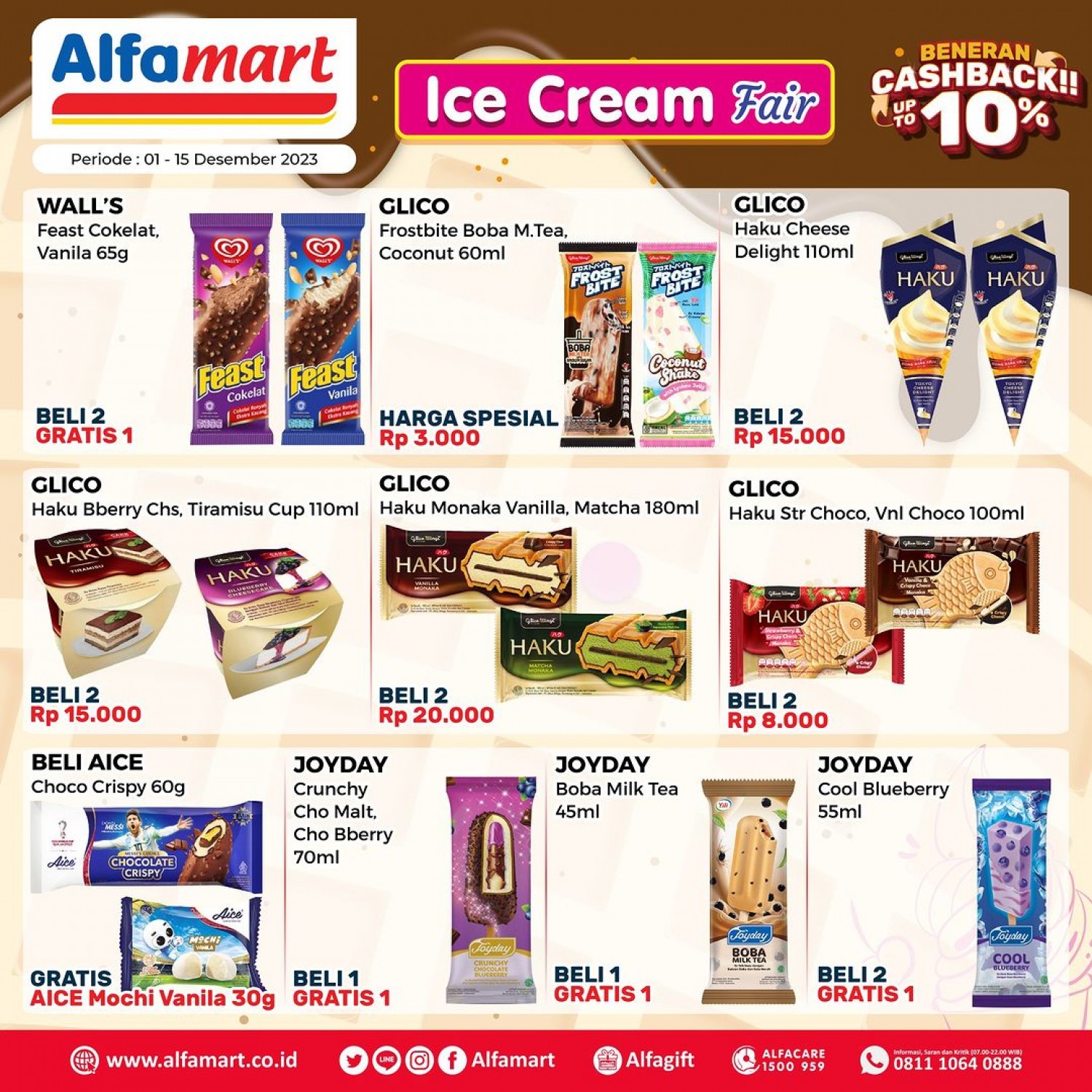 Ice Cream Fair Alfamart